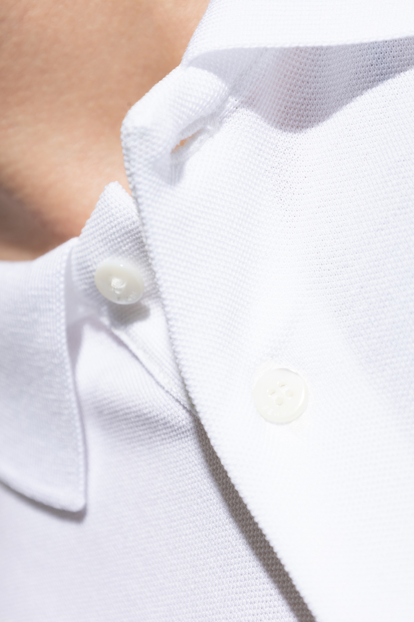 Fendi Polo with an application in the shape of a logo